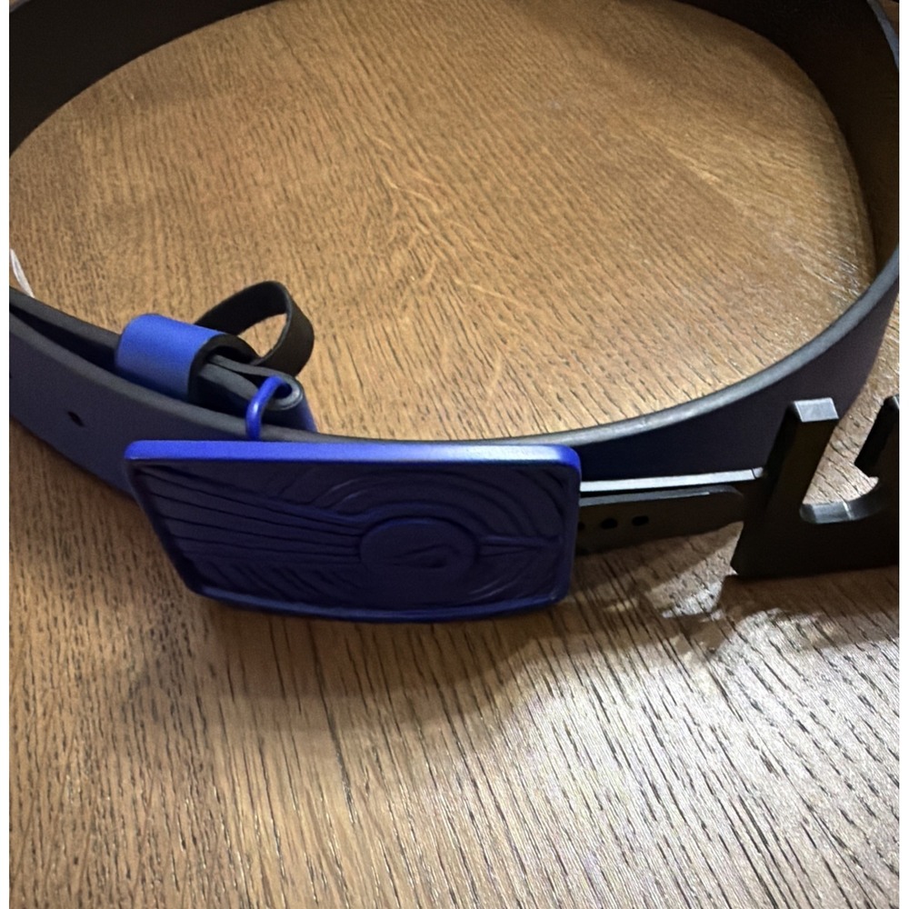 Nike Blue Belt Size 42-44 XL synthetic leather New In Packaging